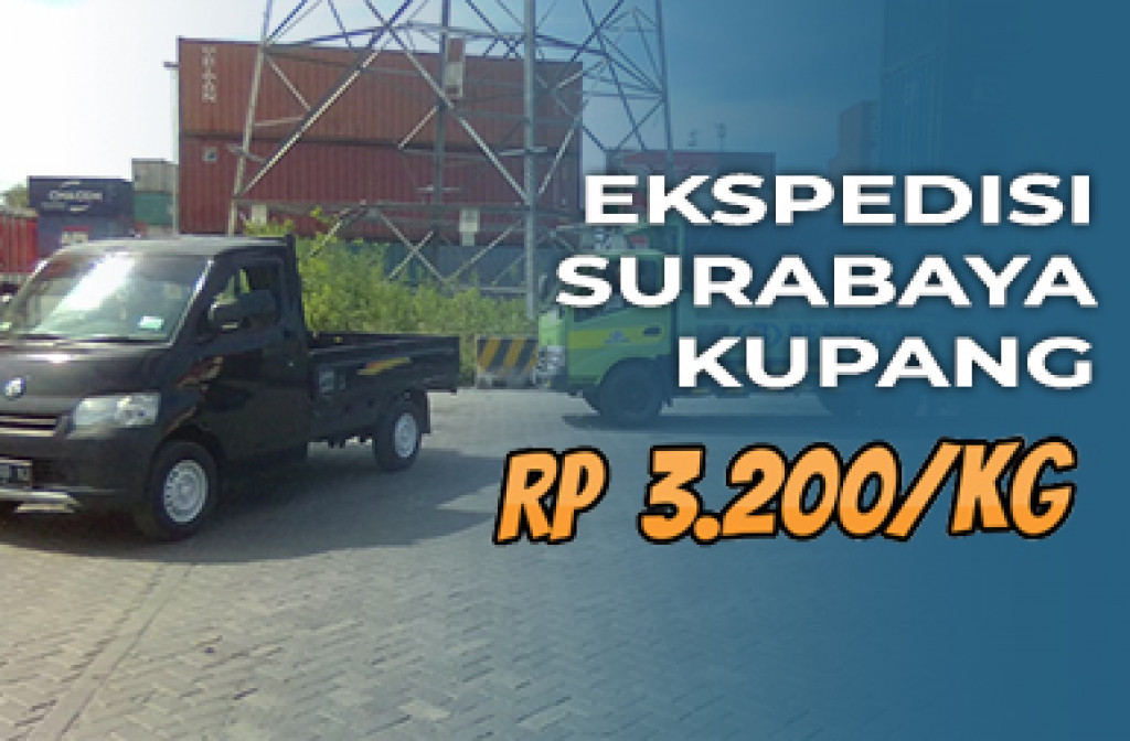 Promo Spesial Pengiriman Barang Surabaya Kupang