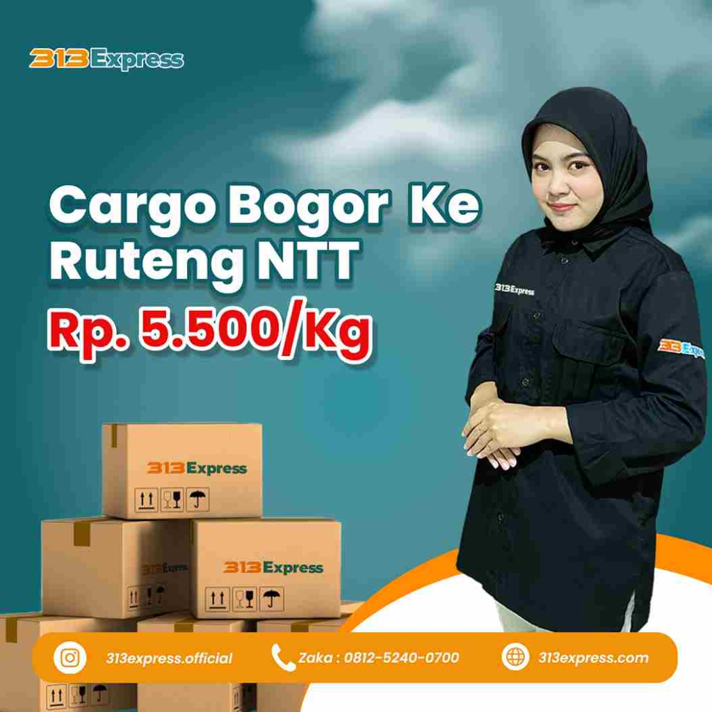 Cargo Bogor ke Ruteng NTT