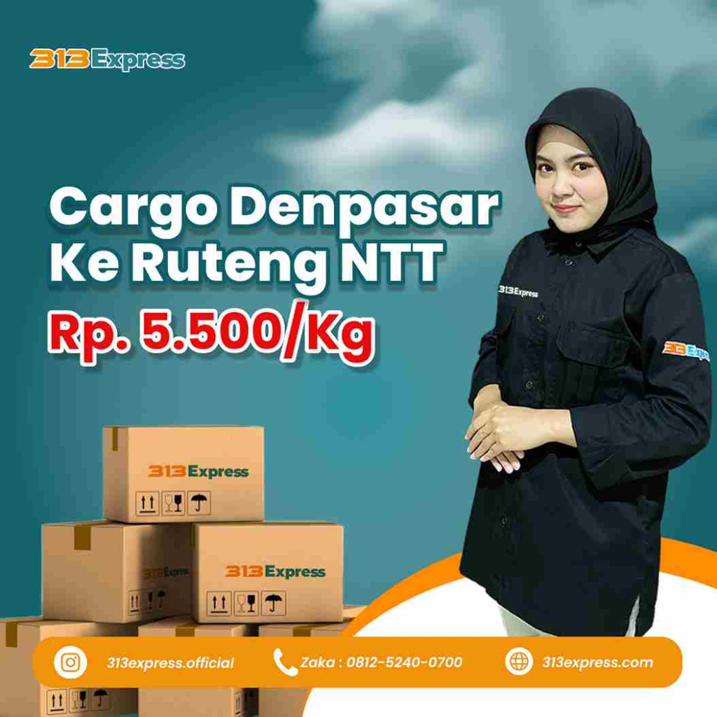 Cargo Denpasar ke Ruteng NTT