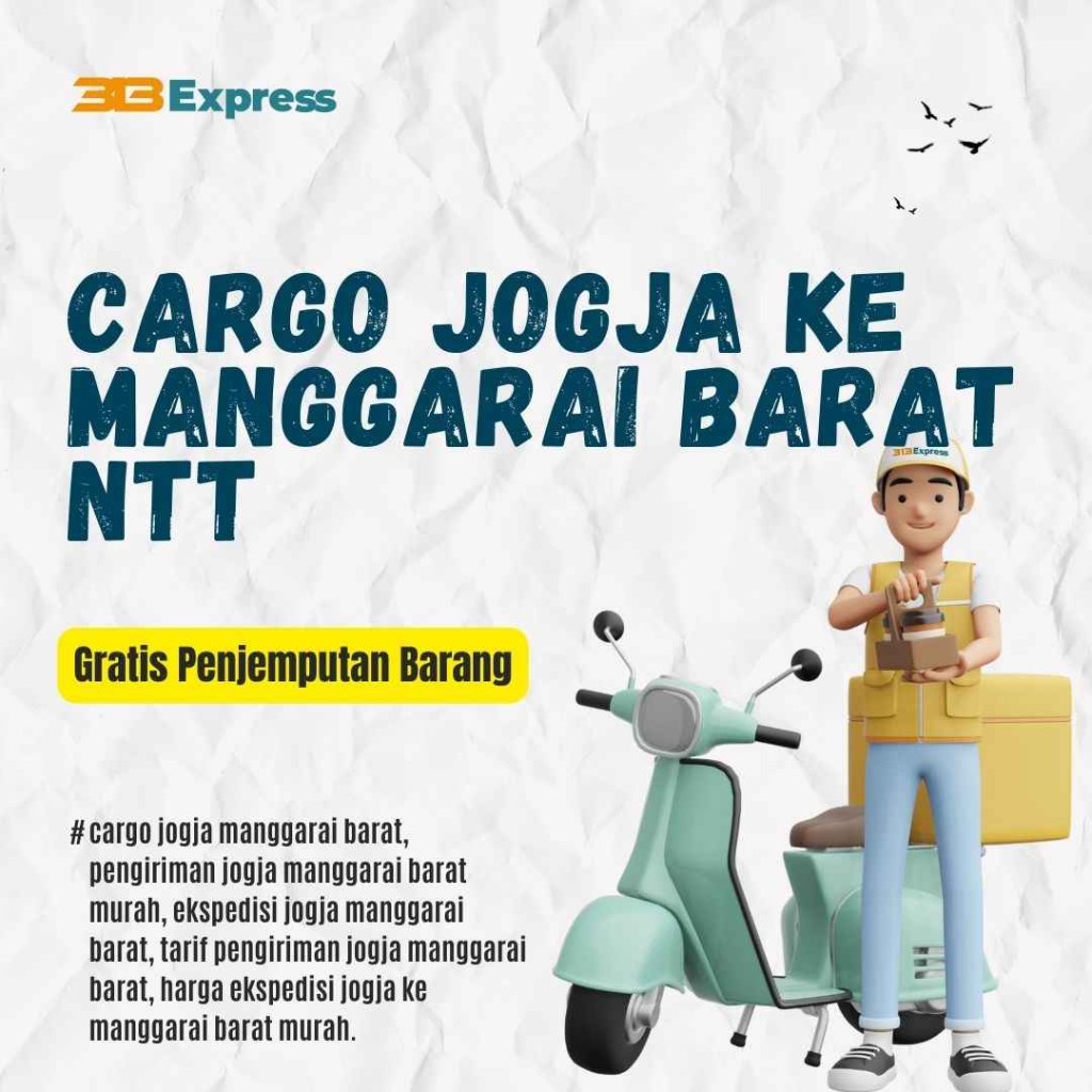 Cargo Jogja ke Manggarai Barat NTT