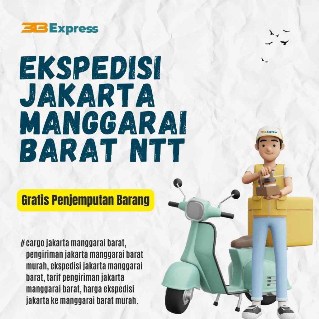 Ekspedisi Jakarta Manggarai Barat NTT