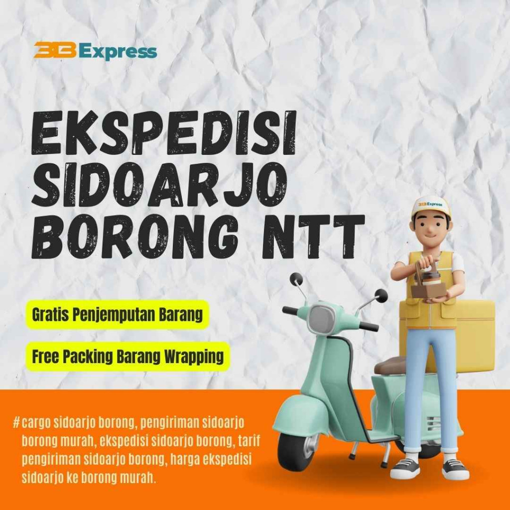 Ekspedisi Sidoarjo Borong NTT