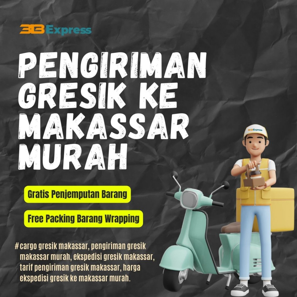 Pengiriman Gresik ke Makassar Murah