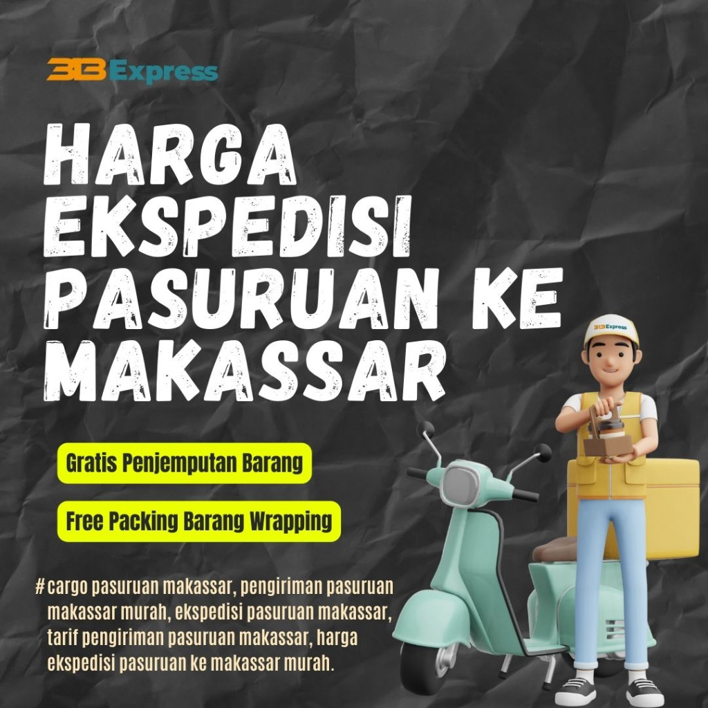 Harga Ekspedisi Pasuruan ke Makassar