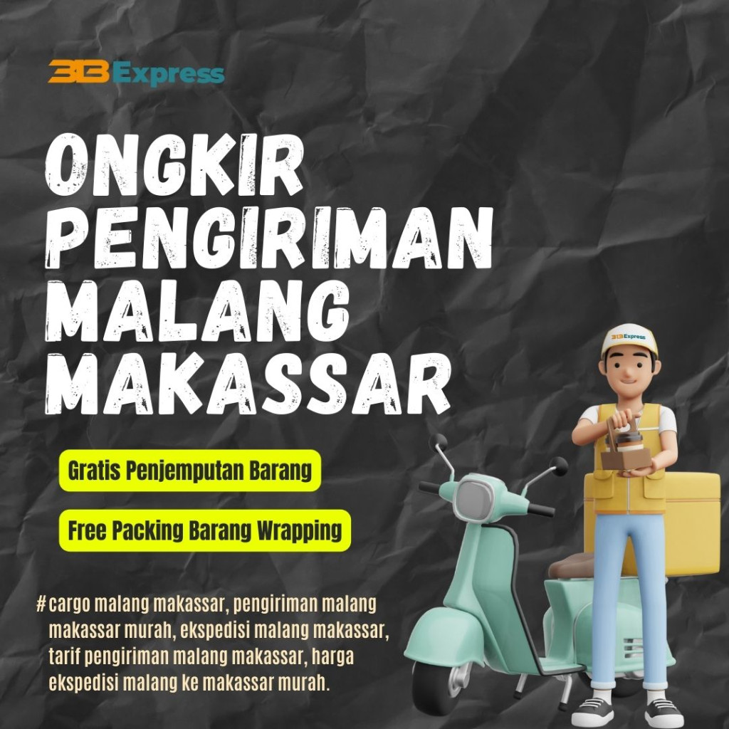 Ongkir Pengiriman Malang Makassar