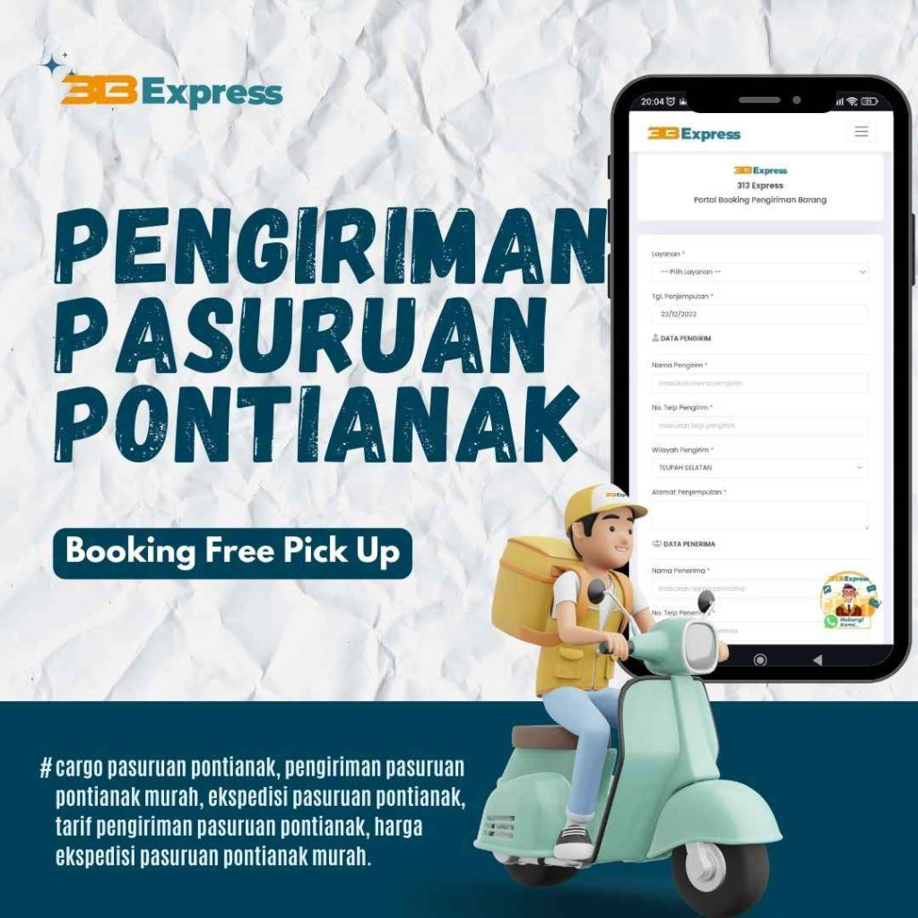 Pengiriman Pasuruan Pontianak