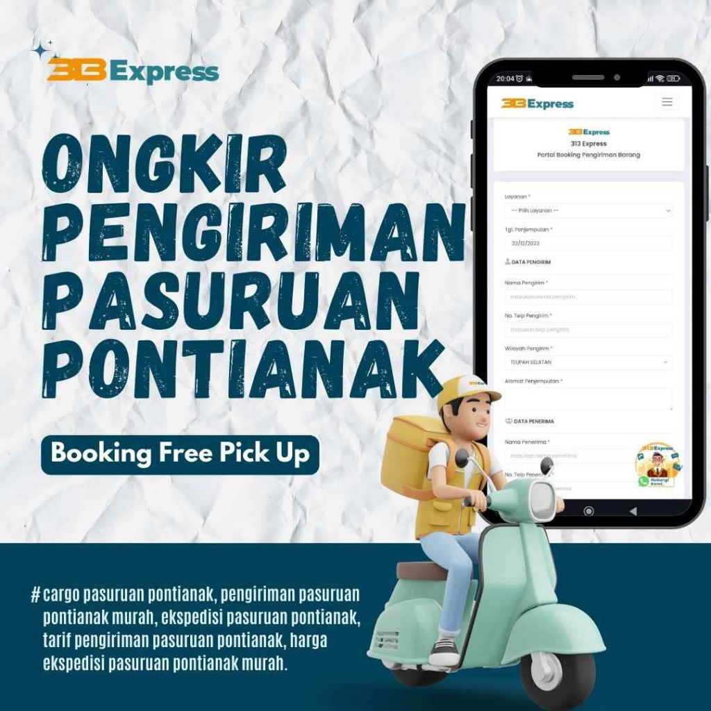 Ongkir Pengiriman Pasuruan Pontianak