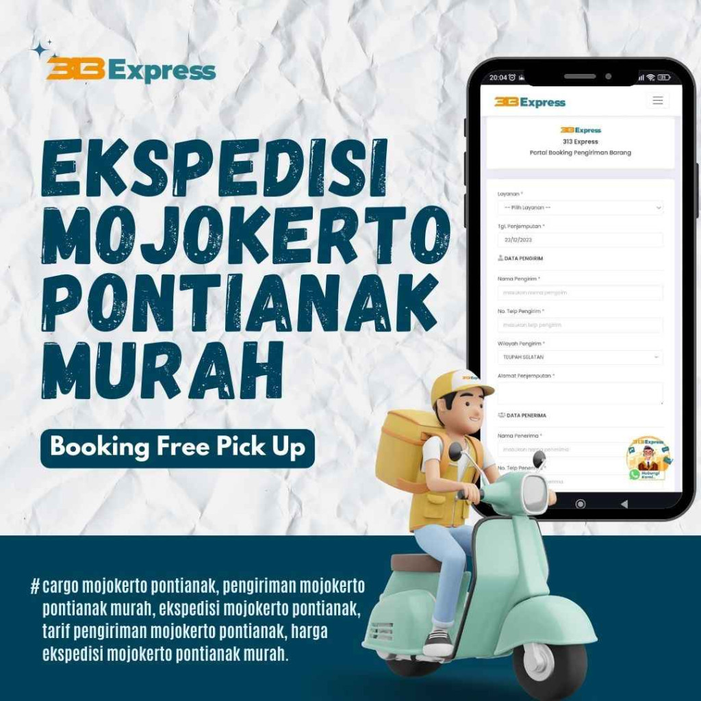 Ekspedisi Mojokerto Pontianak Murah