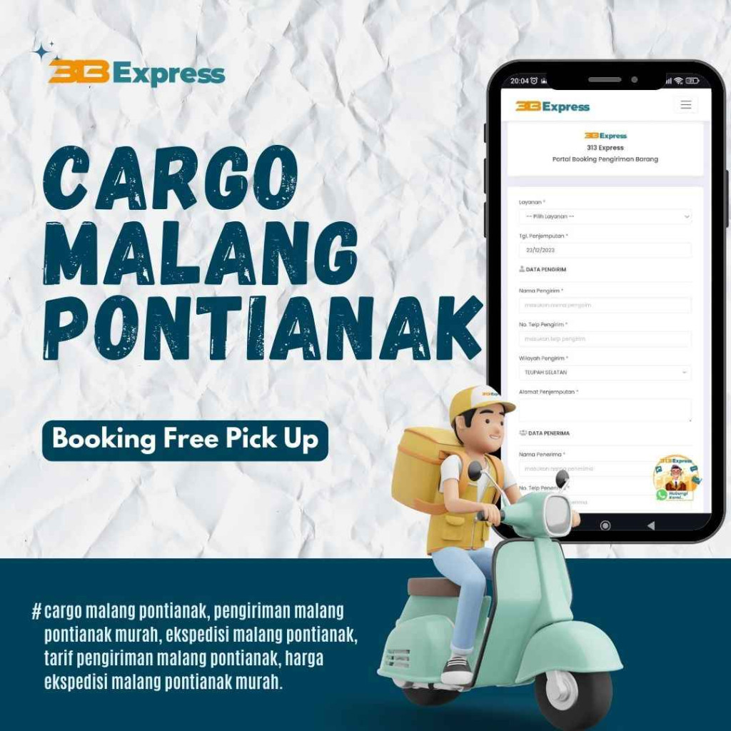 Cargo Malang Pontianak
