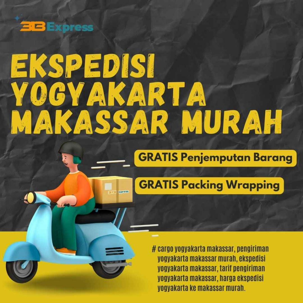 Ekspedisi Yogyakarta Makassar Murah