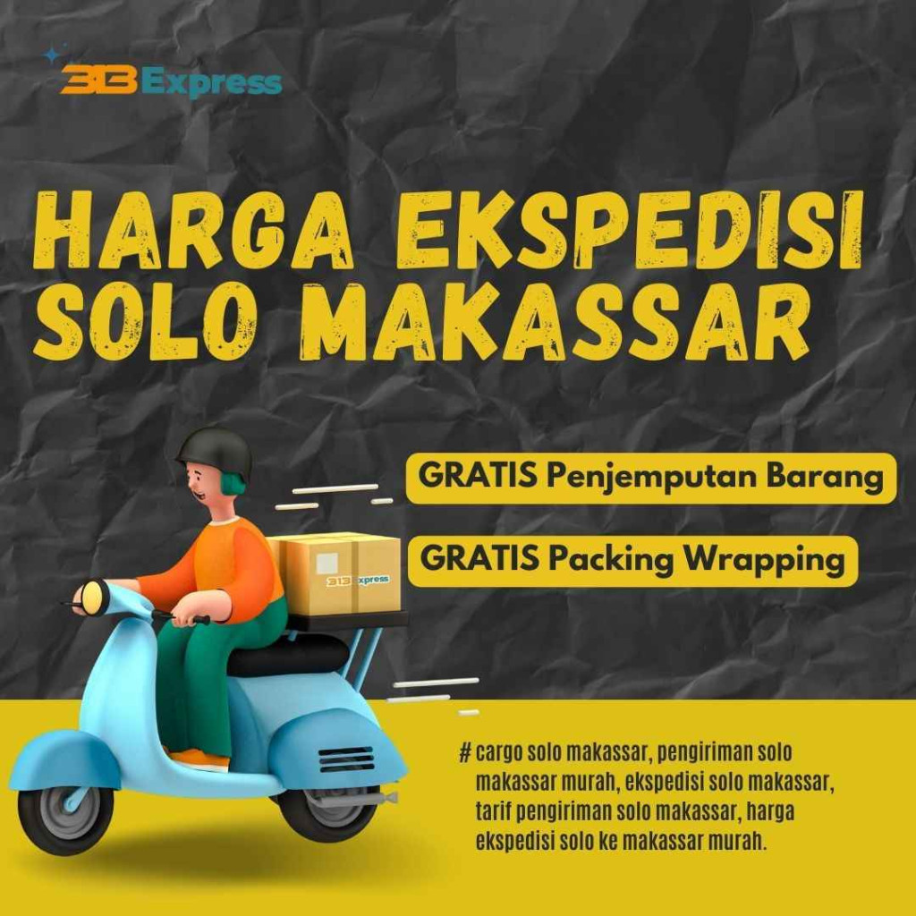 Harga Ekspedisi Solo Makassar