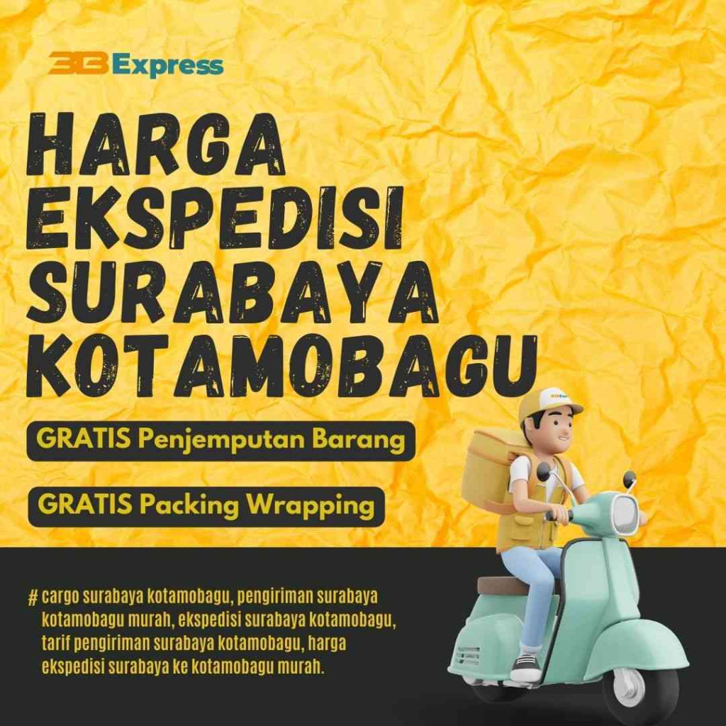 Harga Ekspedisi Surabaya Kotamobagu