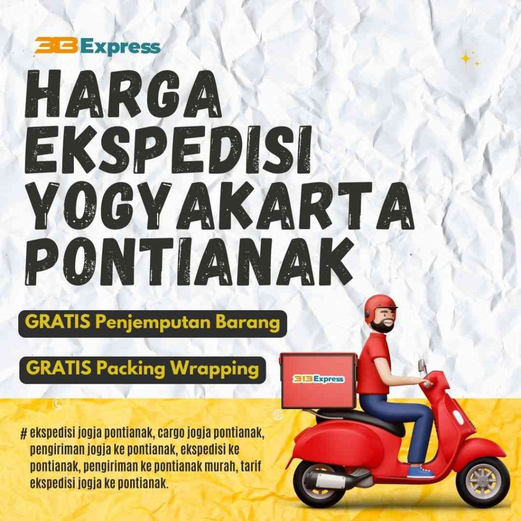 Harga Ekspedisi Yogyakarta Pontianak