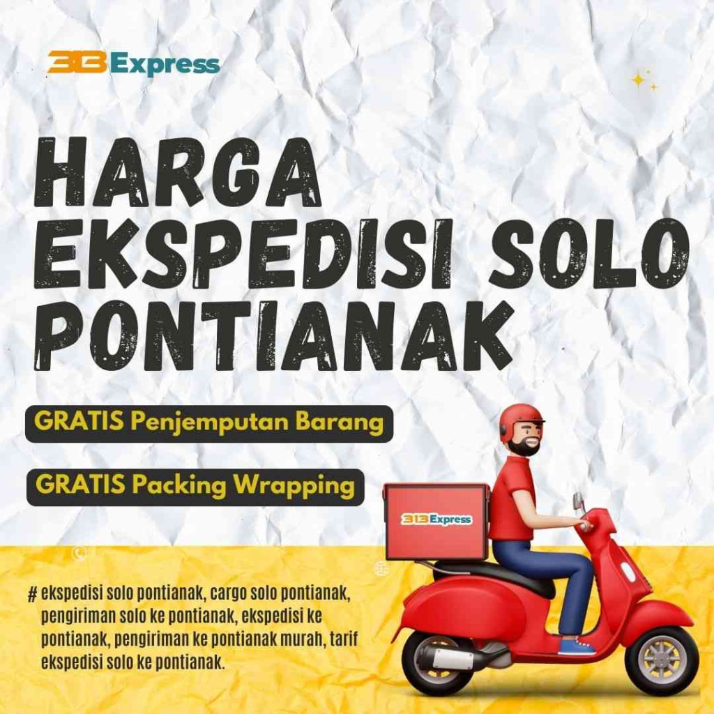 Harga Ekspedisi Solo Pontianak