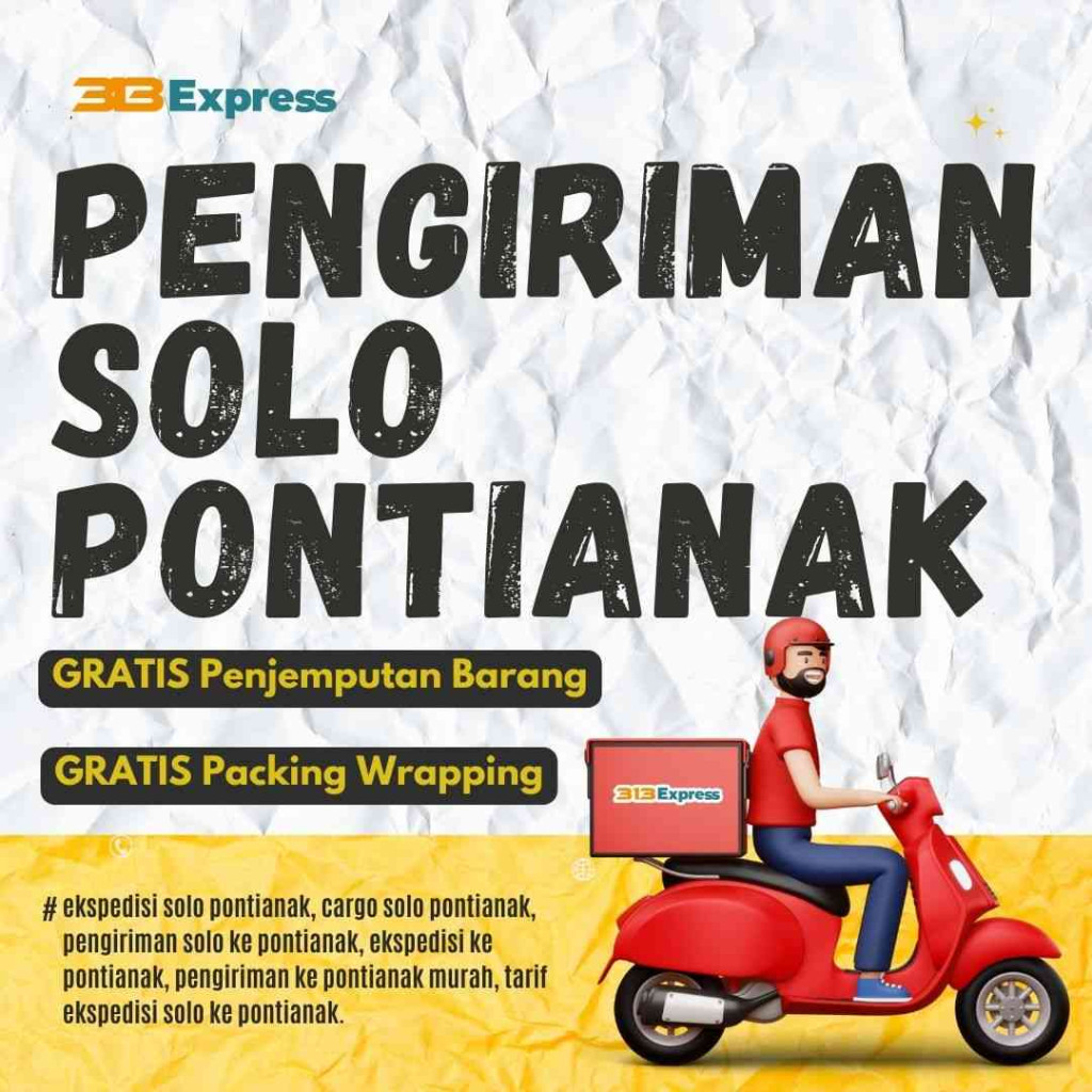 Pengiriman Solo Pontianak