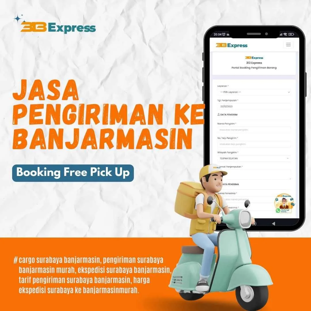 Jasa Pengiriman ke Banjarmasin