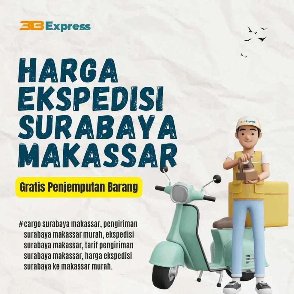 Harga Ekspedisi Surabaya Makassar