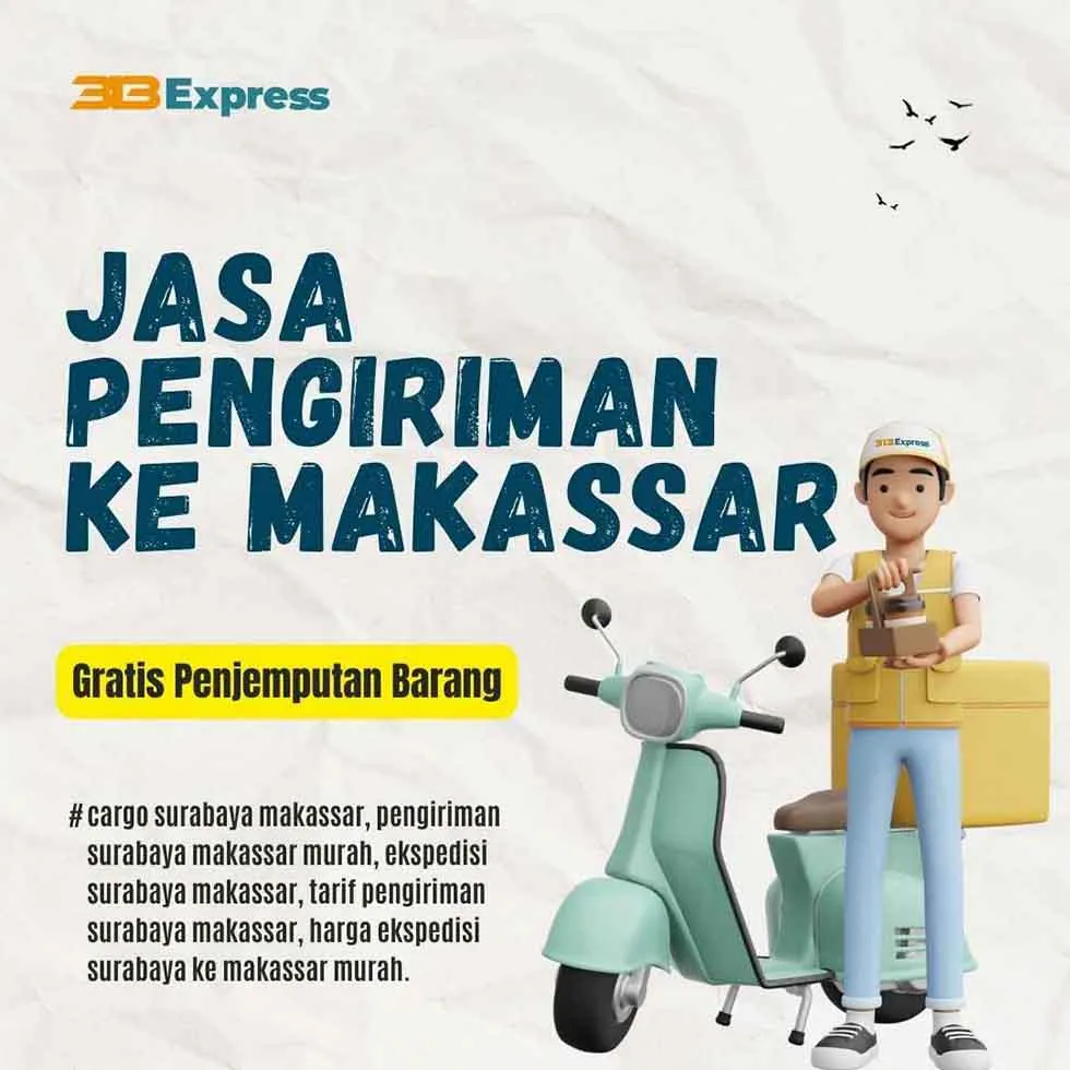 Jasa Pengiriman ke Makassar