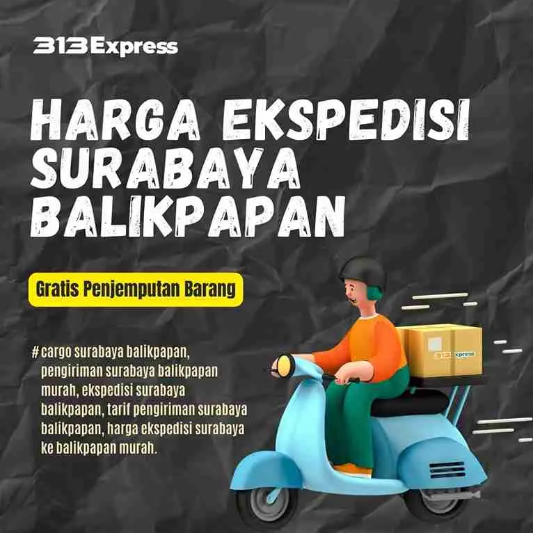 Harga Ekspedisi Surabaya Balikpapan
