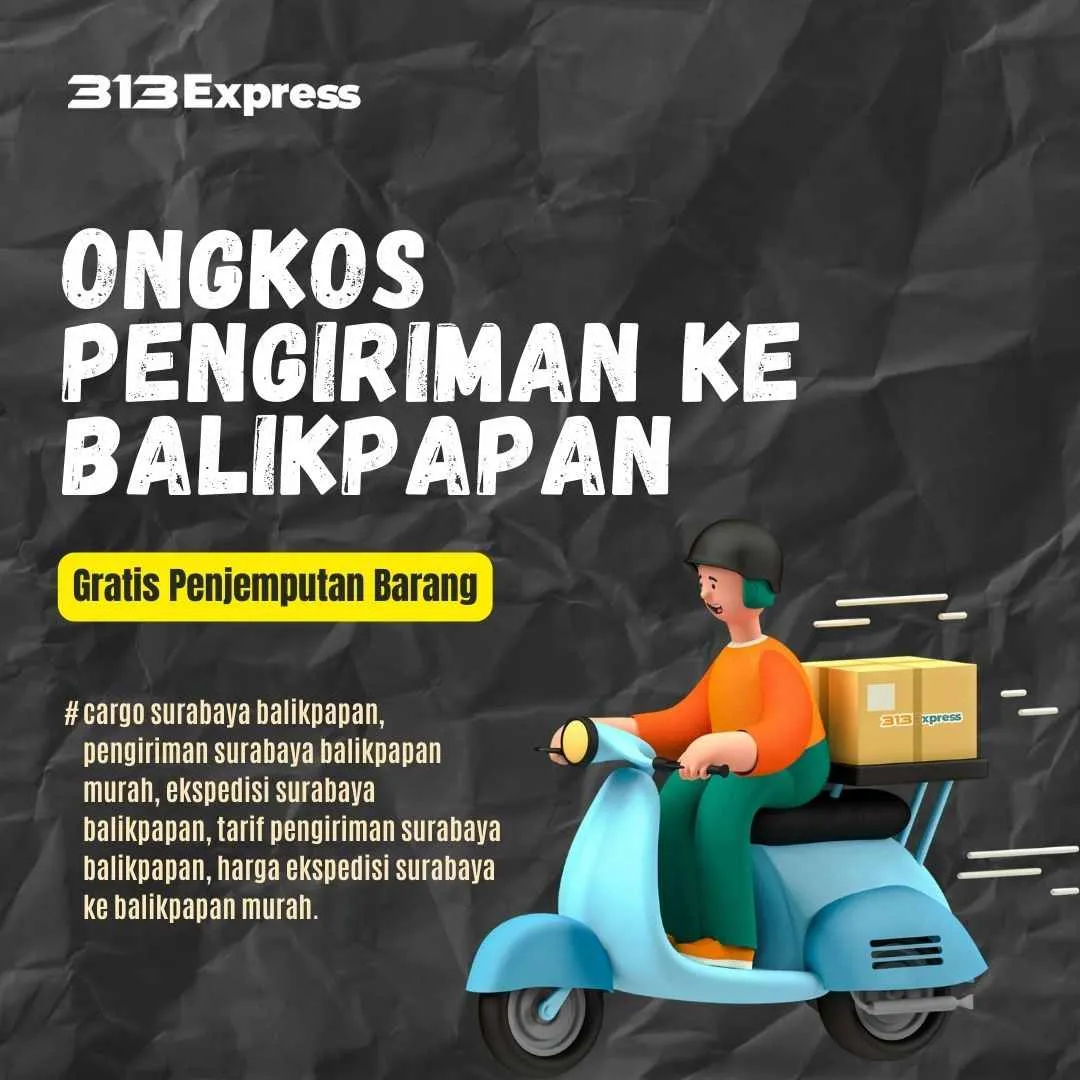 Ongkos Pengiriman ke Balikpapan
