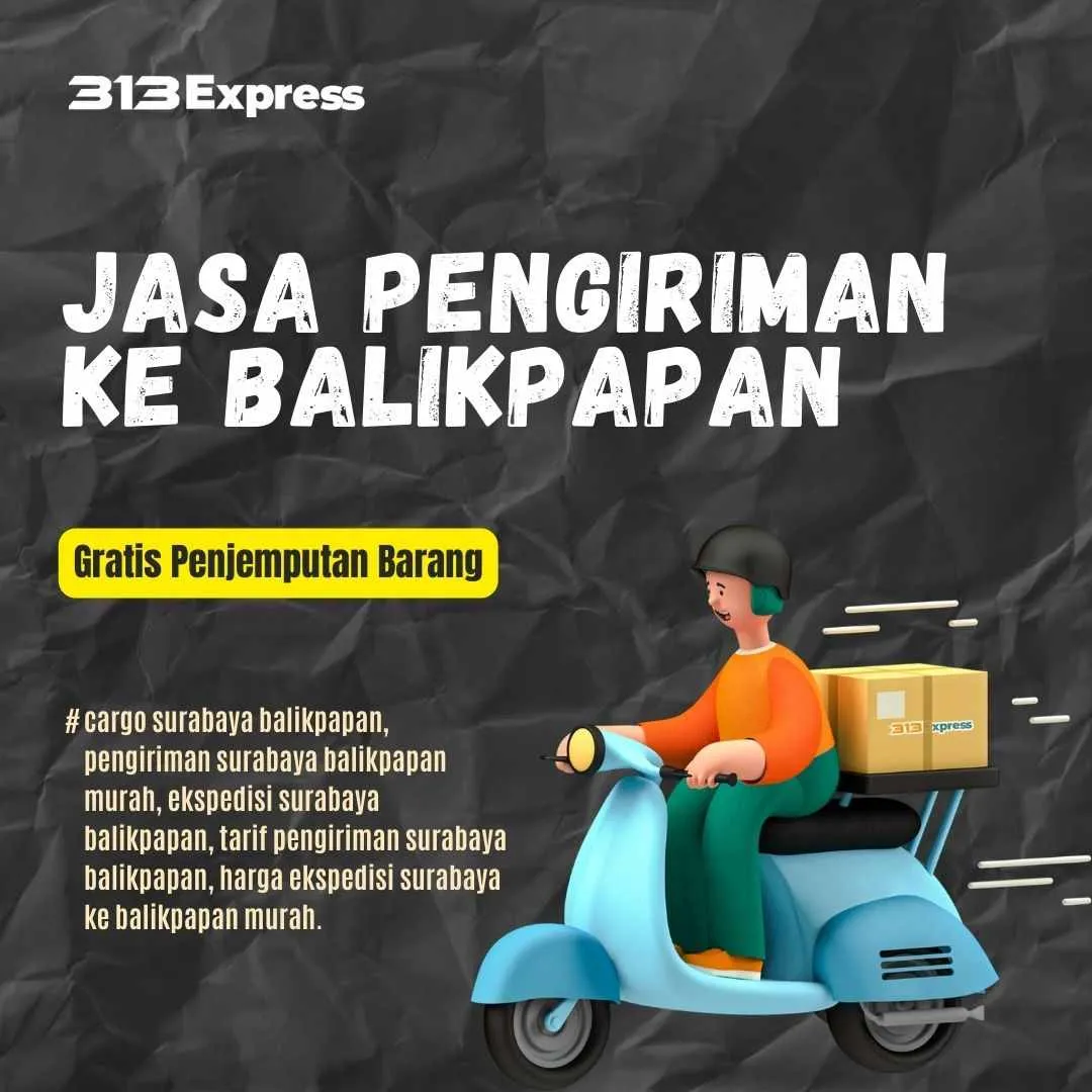 Jasa Pengiriman ke Balikpapan