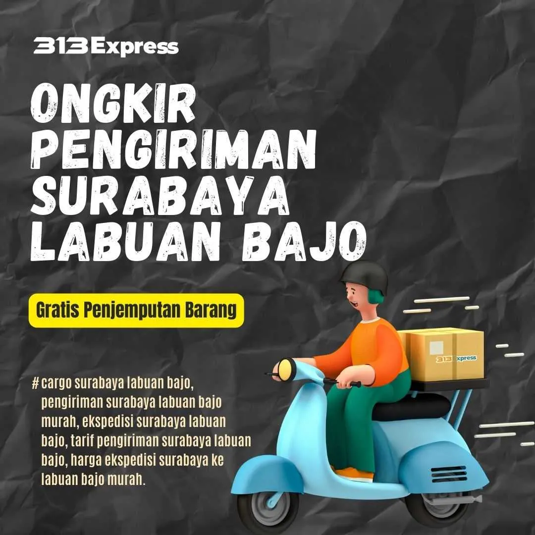 Ongkir Pengiriman Surabaya Labuan Bajo