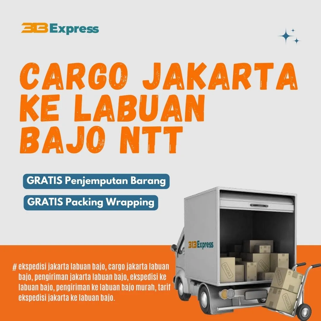 Cargo Jakarta ke Labuan Bajo NTT