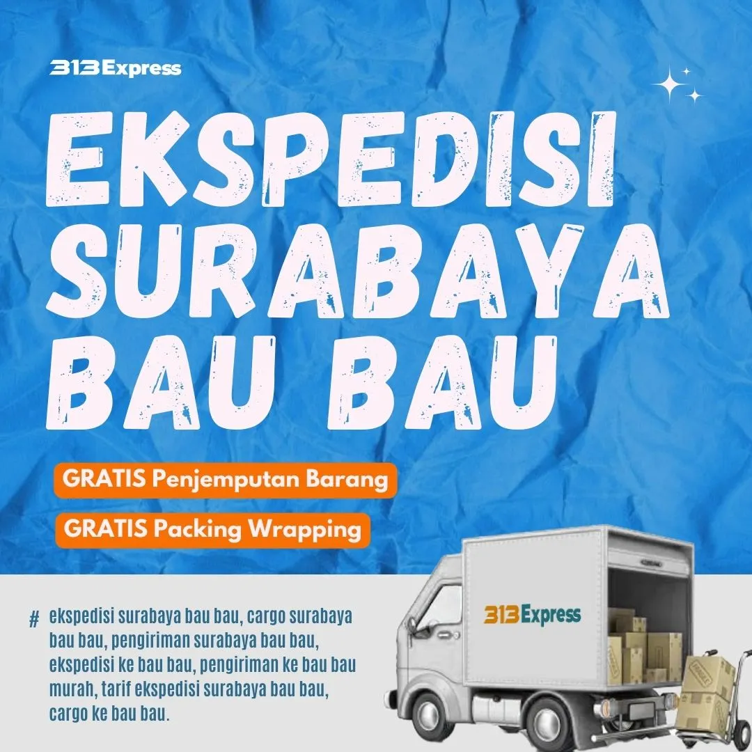 Ekspedisi Surabaya Bau Bau