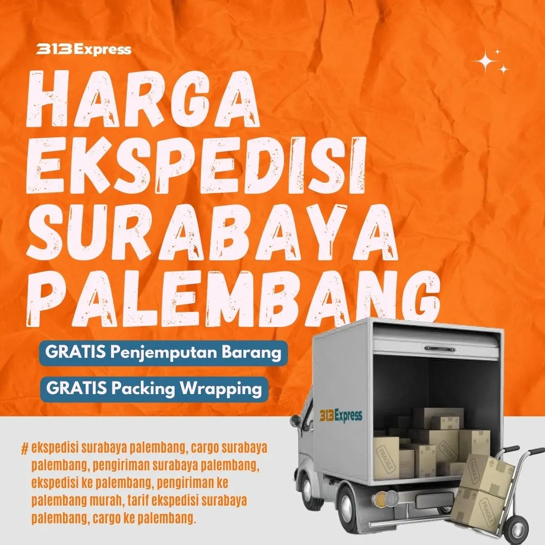 Harga Ekspedisi Surabaya Palembang