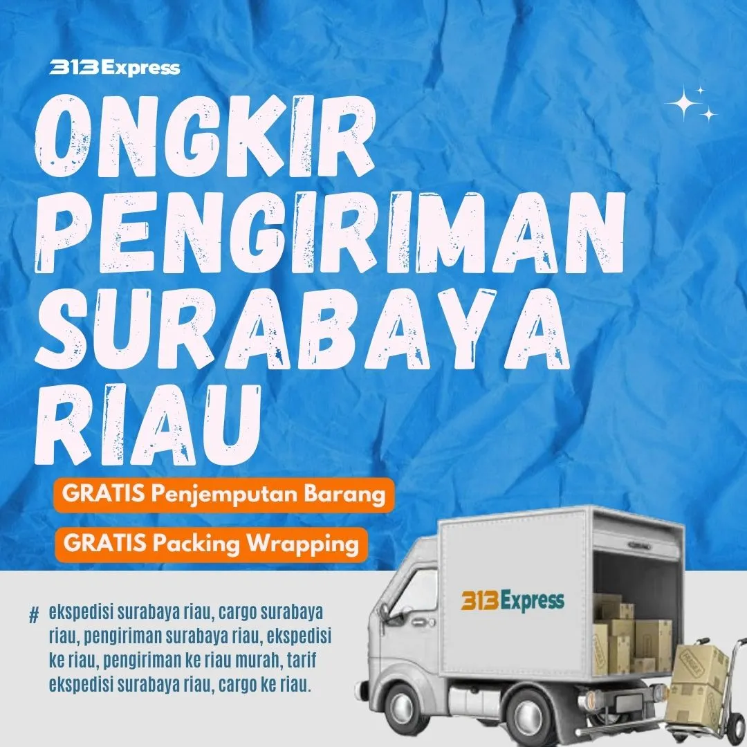 Ongkir Pengiriman Surabaya Riau