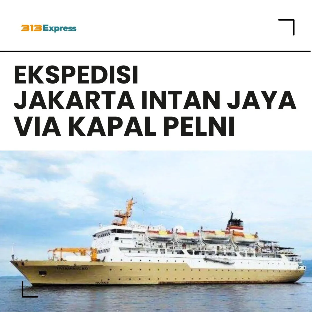 Ekspedisi Jakarta Intan Jaya Via Kapal Pelni