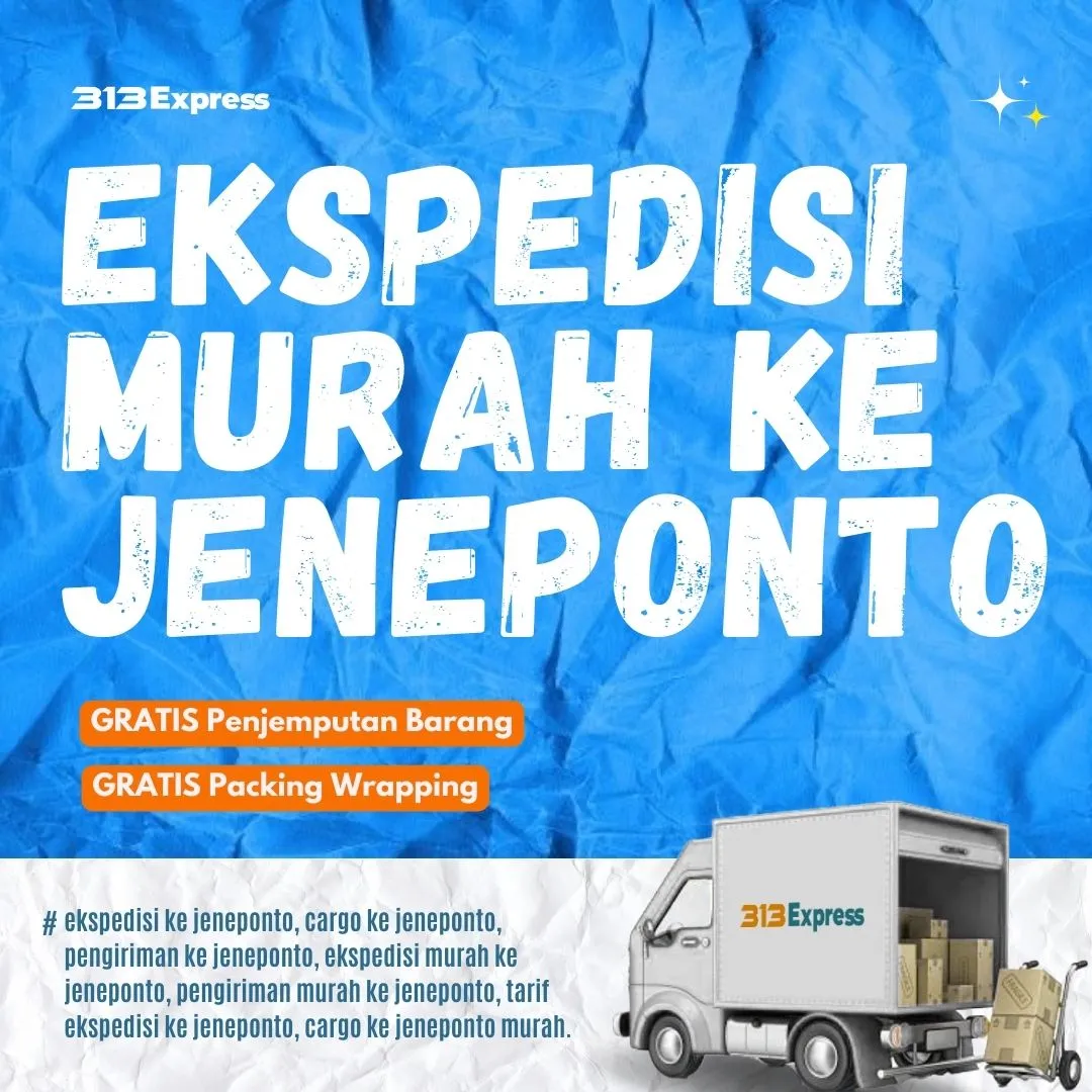 Ekspedisi Murah ke Jeneponto