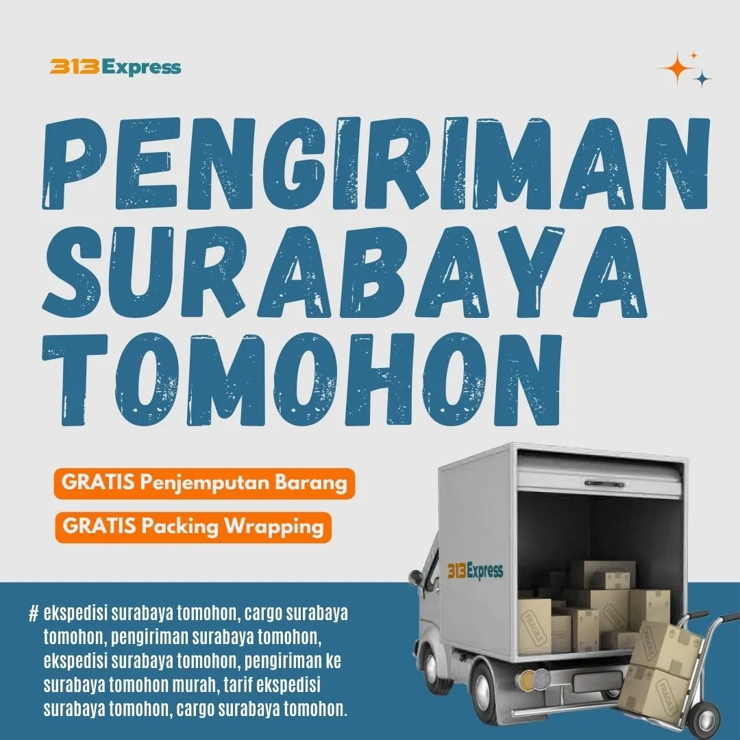 Pengiriman Surabaya Tomohon