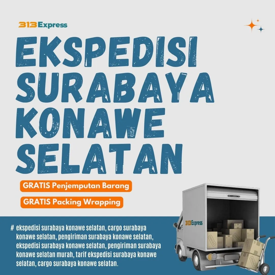 Ekspedisi Murah ke Konawe Selatan
