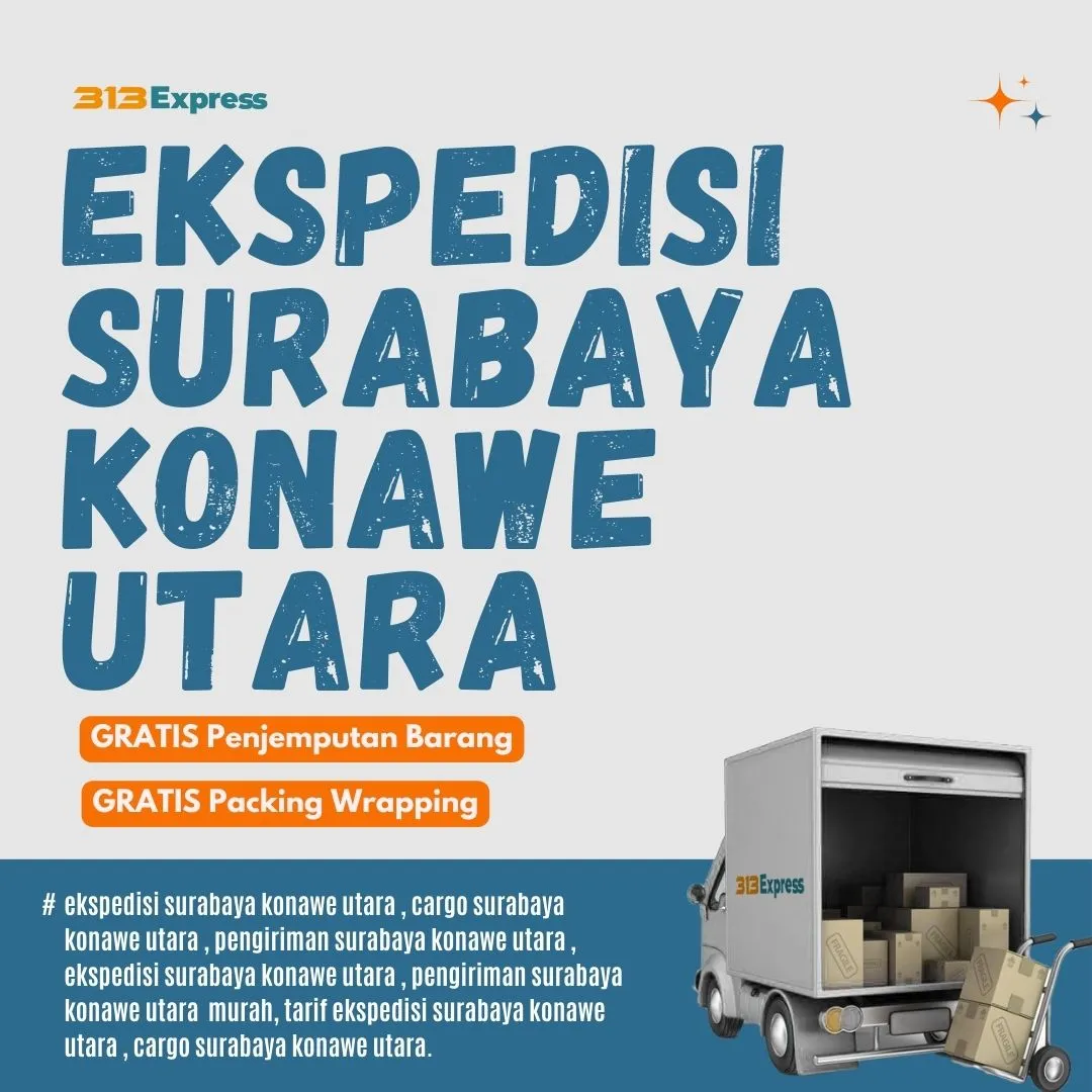 Ekspedisi Murah ke Konawe Utara