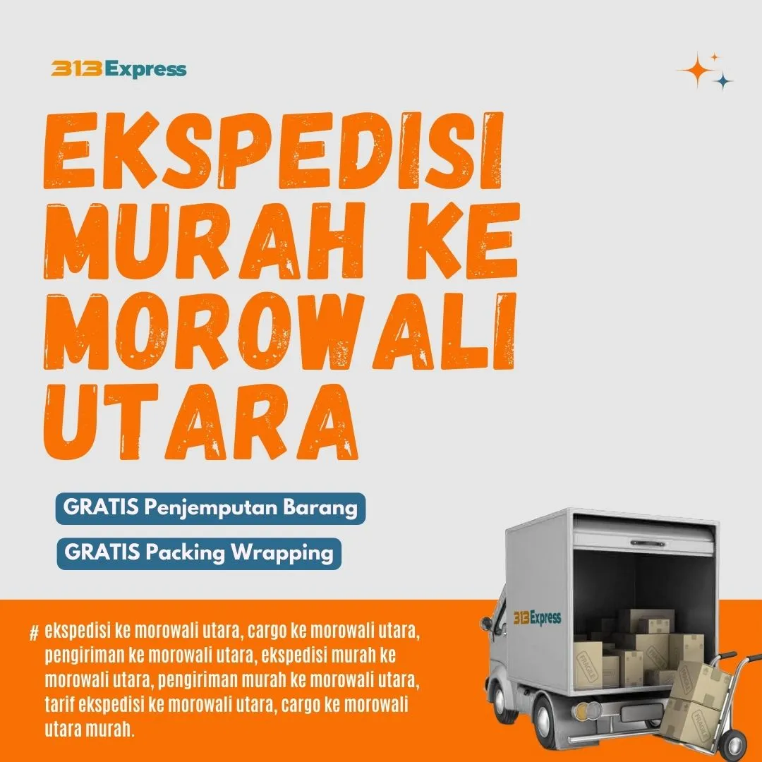 Ekspedisi Murah ke Morowali Utara