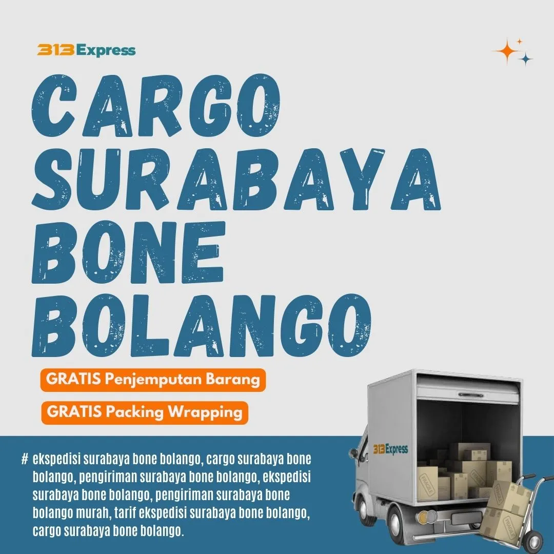 Cargo Surabaya Bone Bolango