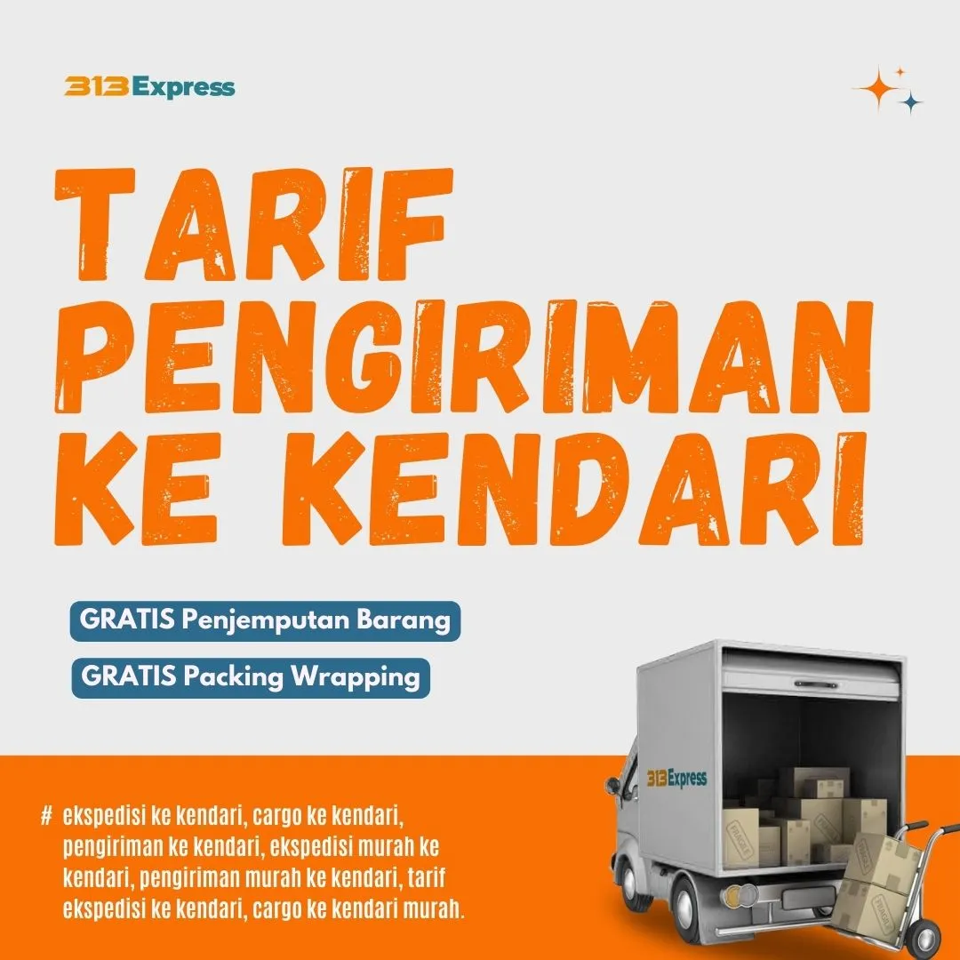 Tarif Pengiriman ke Kendari