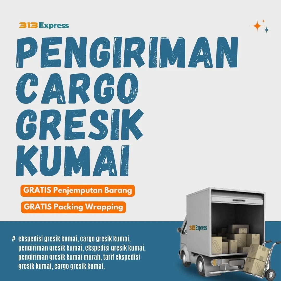 Pengiriman Cargo Gresik Kumai