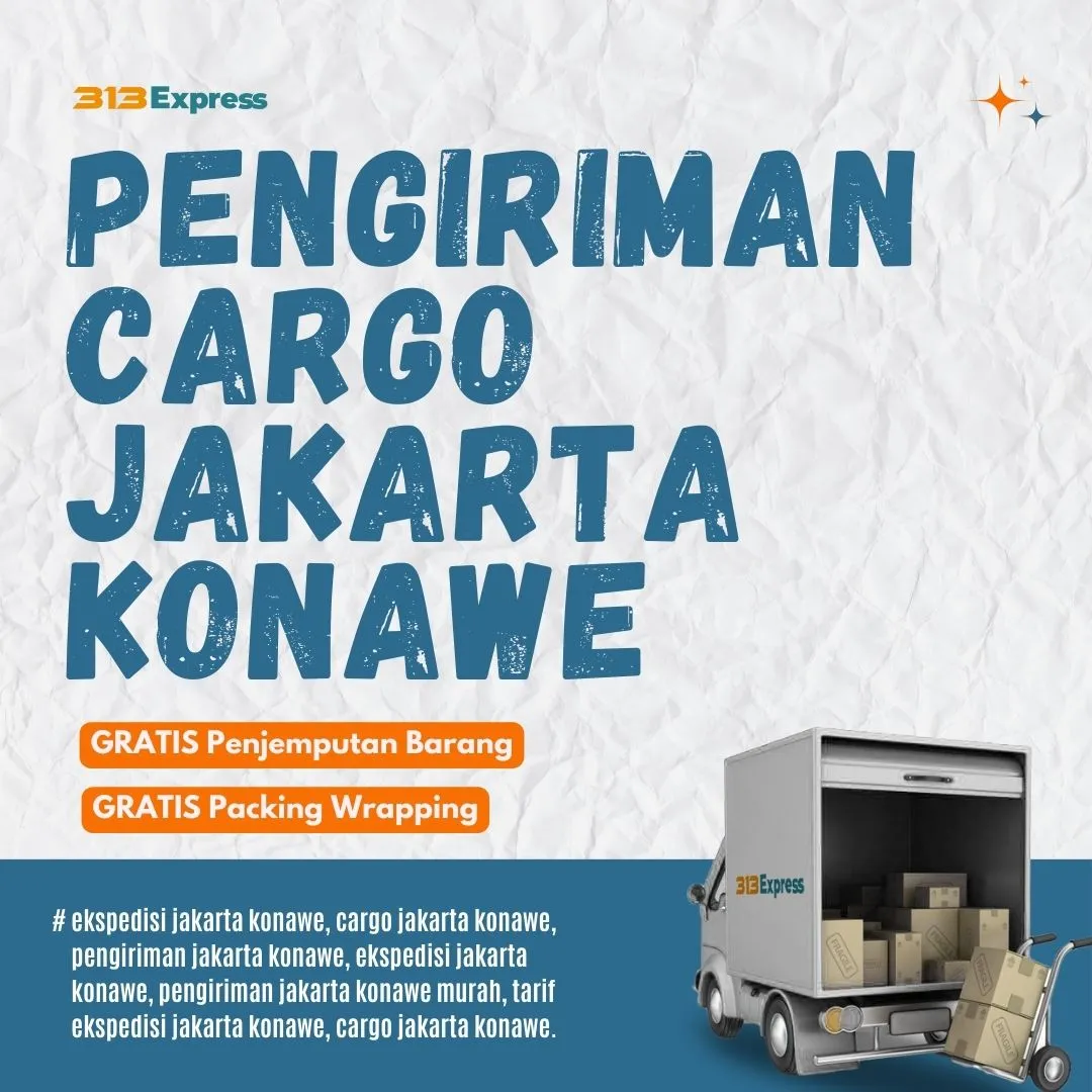 Pengiriman Cargo Jakarta Konawe