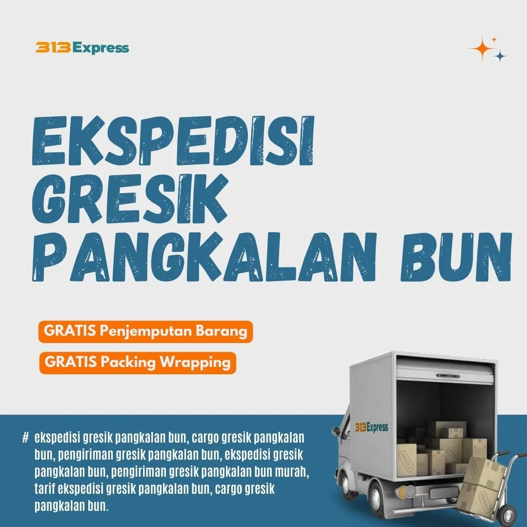 Ekspedisi Gresik Pangkalan Bun