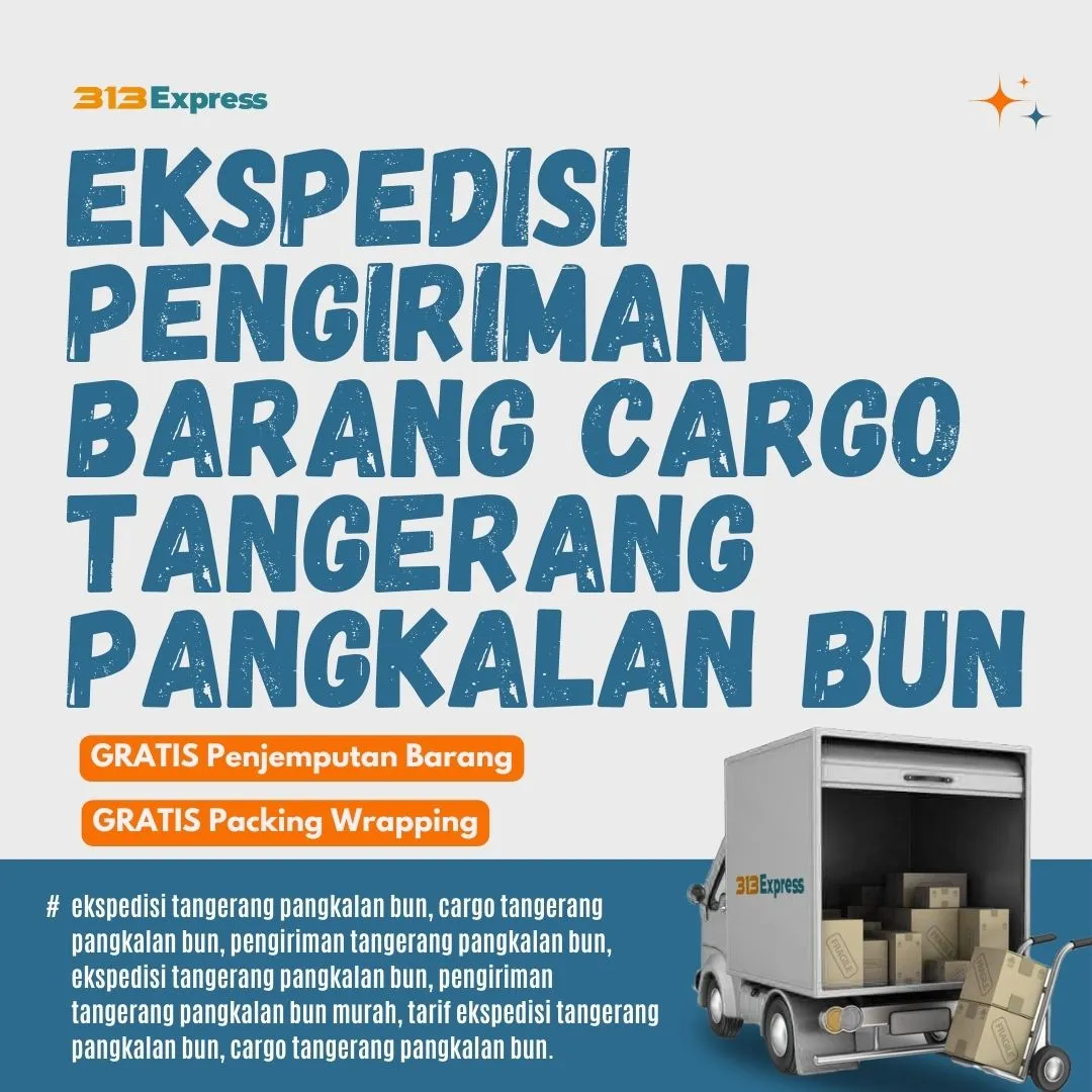 Ekspedisi Pengiriman Barang Cargo Tangerang Pangkalan Bun
