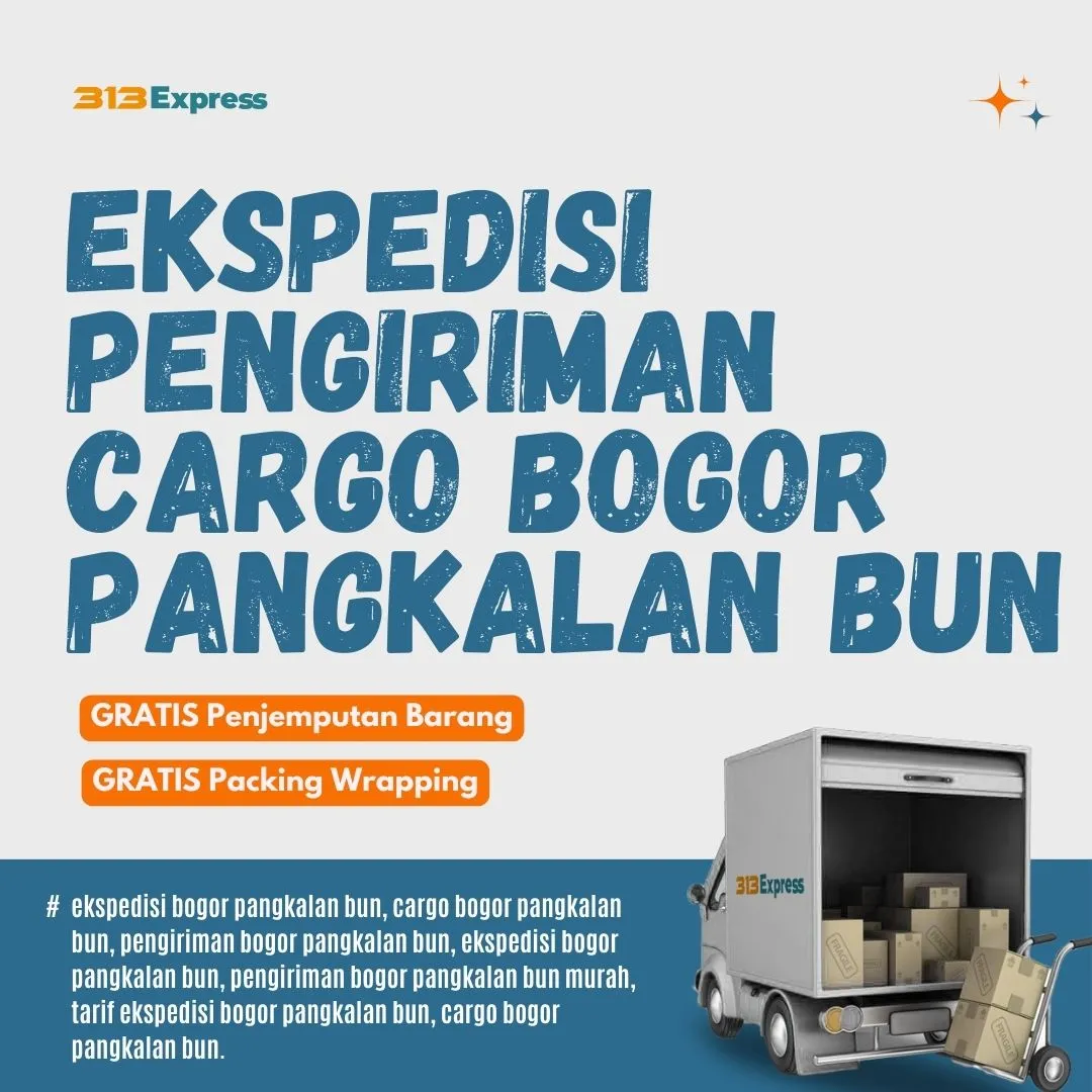 Ekspedisi Pengiriman Cargo Bogor Pangkalan Bun