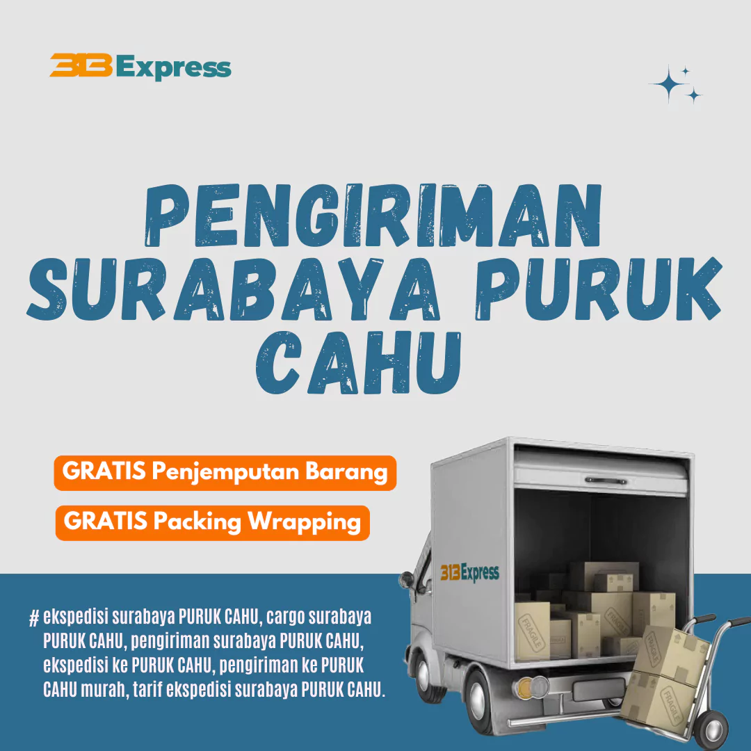 Pengiriman Surabaya Puruk Cahu
