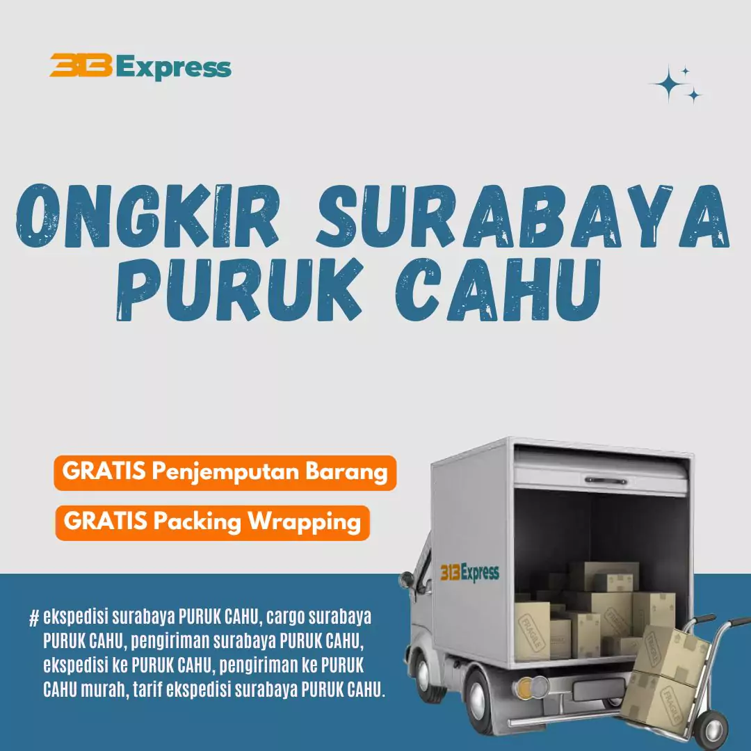 Ongkir Pengiriman Surabaya Puruk Cahu