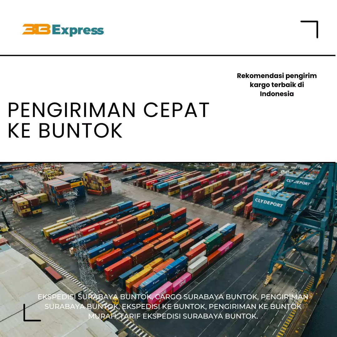 Pengiriman Cepat Ke Buntok