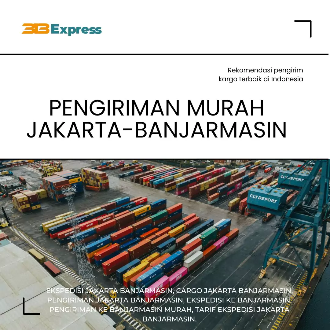 Ongkir Murah Jakarta ke Banjarmasin