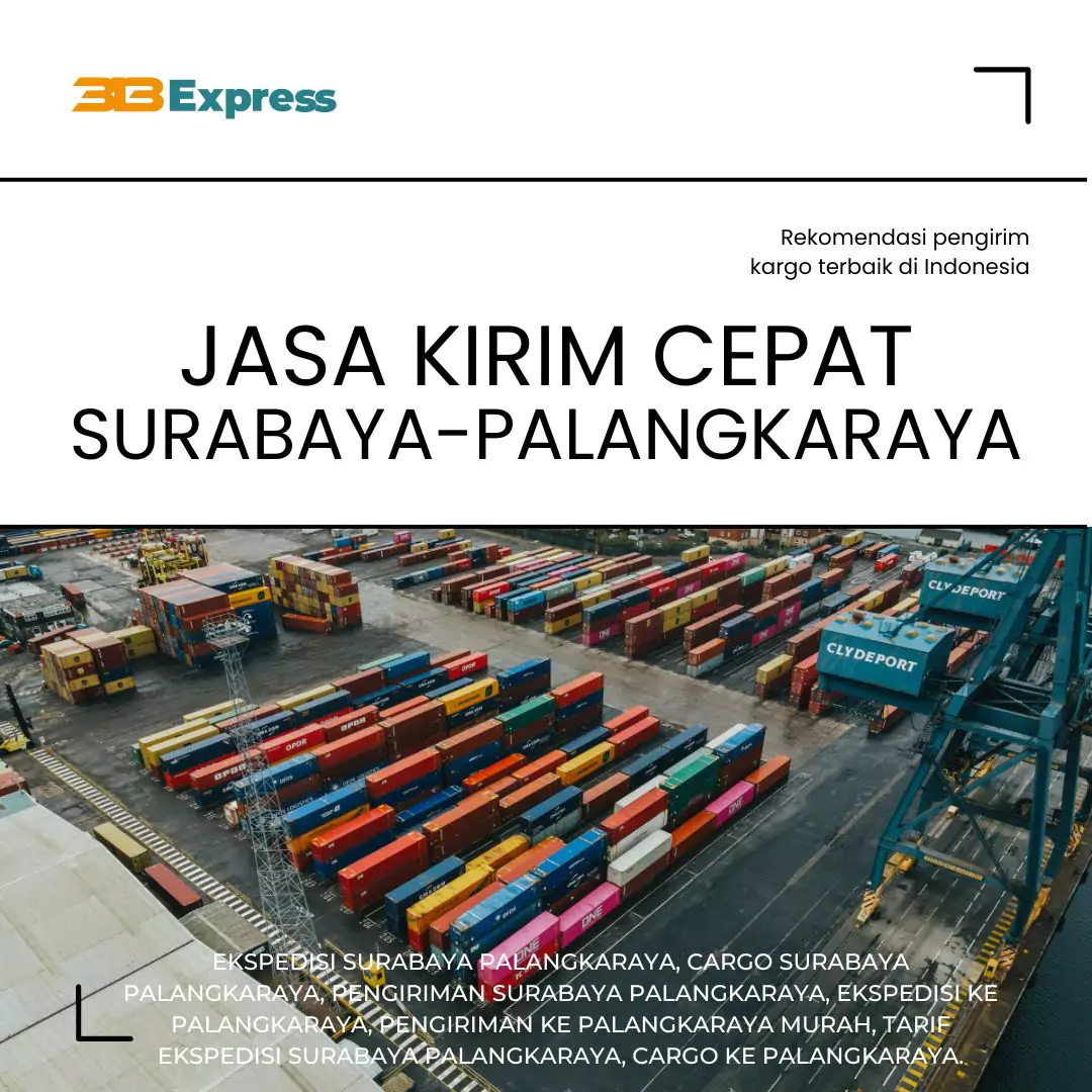 Jasa Kirim Cepat Surabaya Ke Palangkaraya