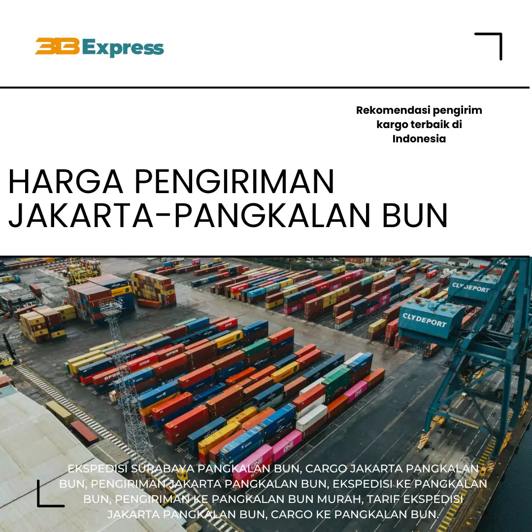 Harga Pengiriman Jakarta Ke Pangkalan Bun