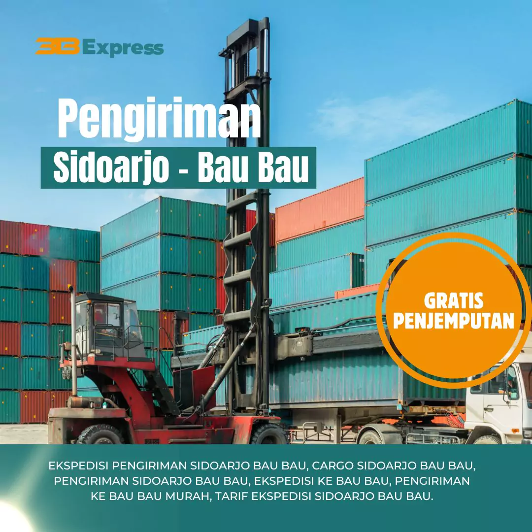 Pengiriman Sidoarjo Bau Bau